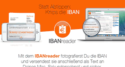 Desktop Screenshot of iban-reader.com